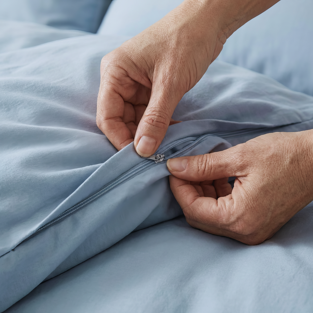 Luxe Bedding Bundle - Lapiz Blue