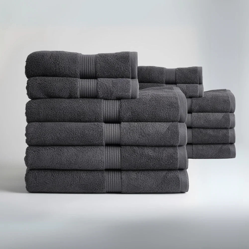 Ultrasoft Spa Bundle 12pcs - Dark Grey