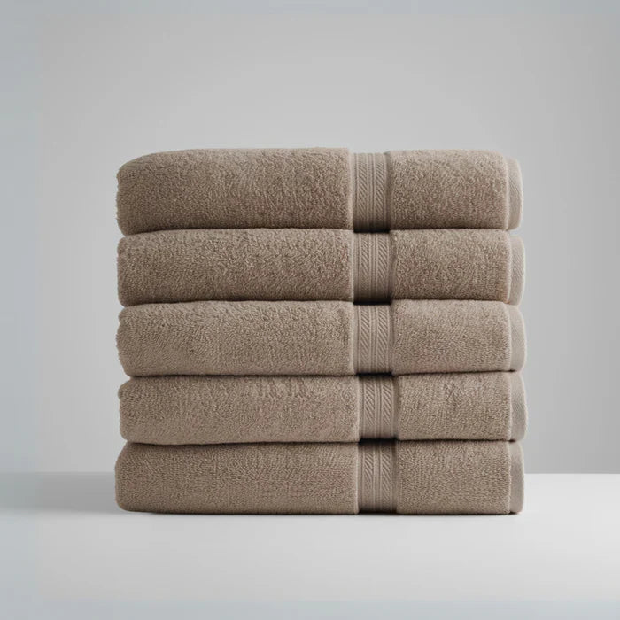 Ultrasoft Egyptian Cotton Hand Towels 5pcs - Beige
