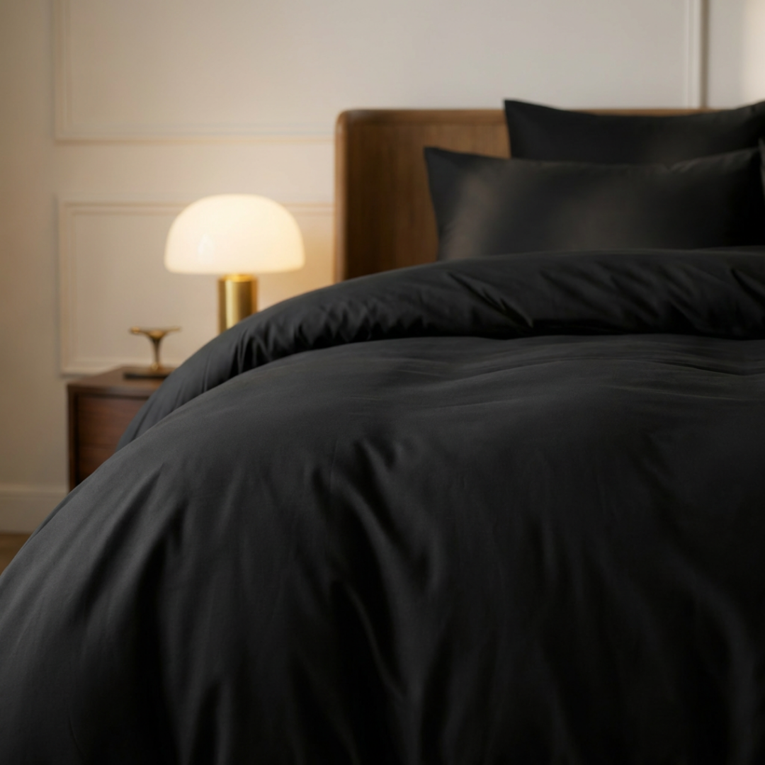 Luxe Bedding Bundle - Midnight Black