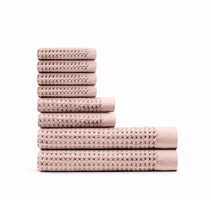 Ultrasoft Complete Waffle Bundle - Rose Pink - 8 piece set