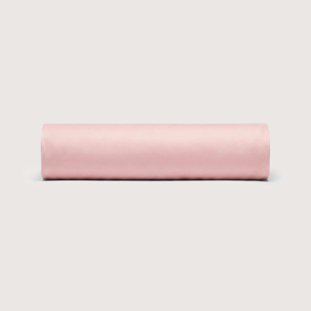 Eucalyptus Lyocell Fitted Sheet - Coral Pink