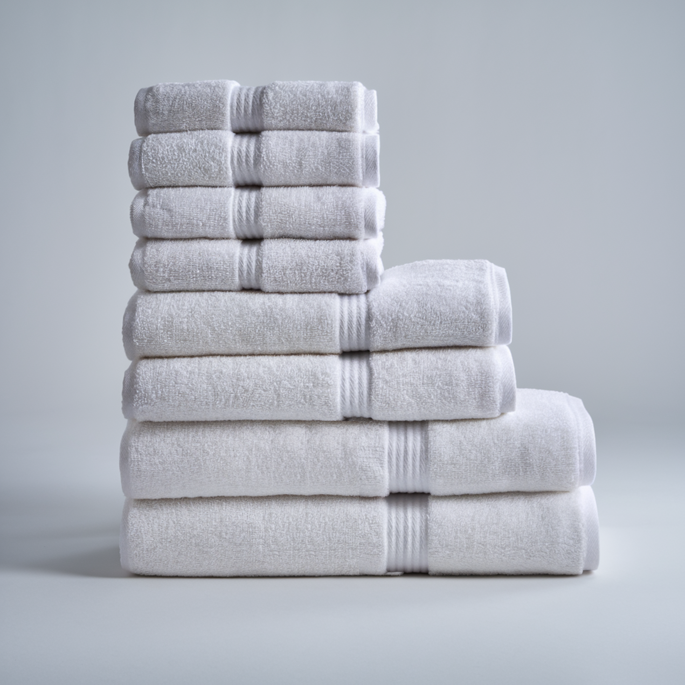 Ultrasoft Complete Bath Bundle 8pcs - Pure White