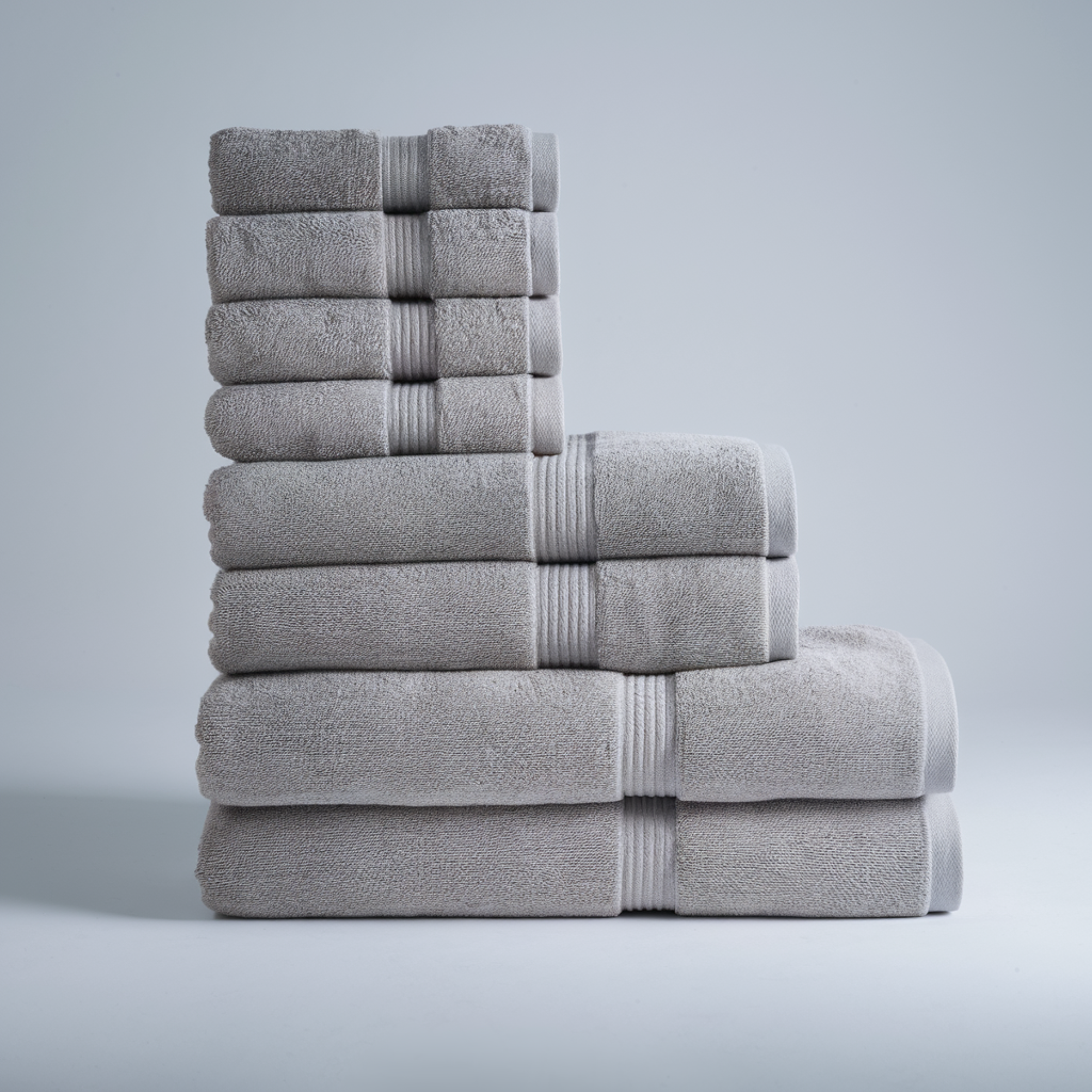 Ultrasoft Complete Bath Bundle 8pcs - Soft Grey