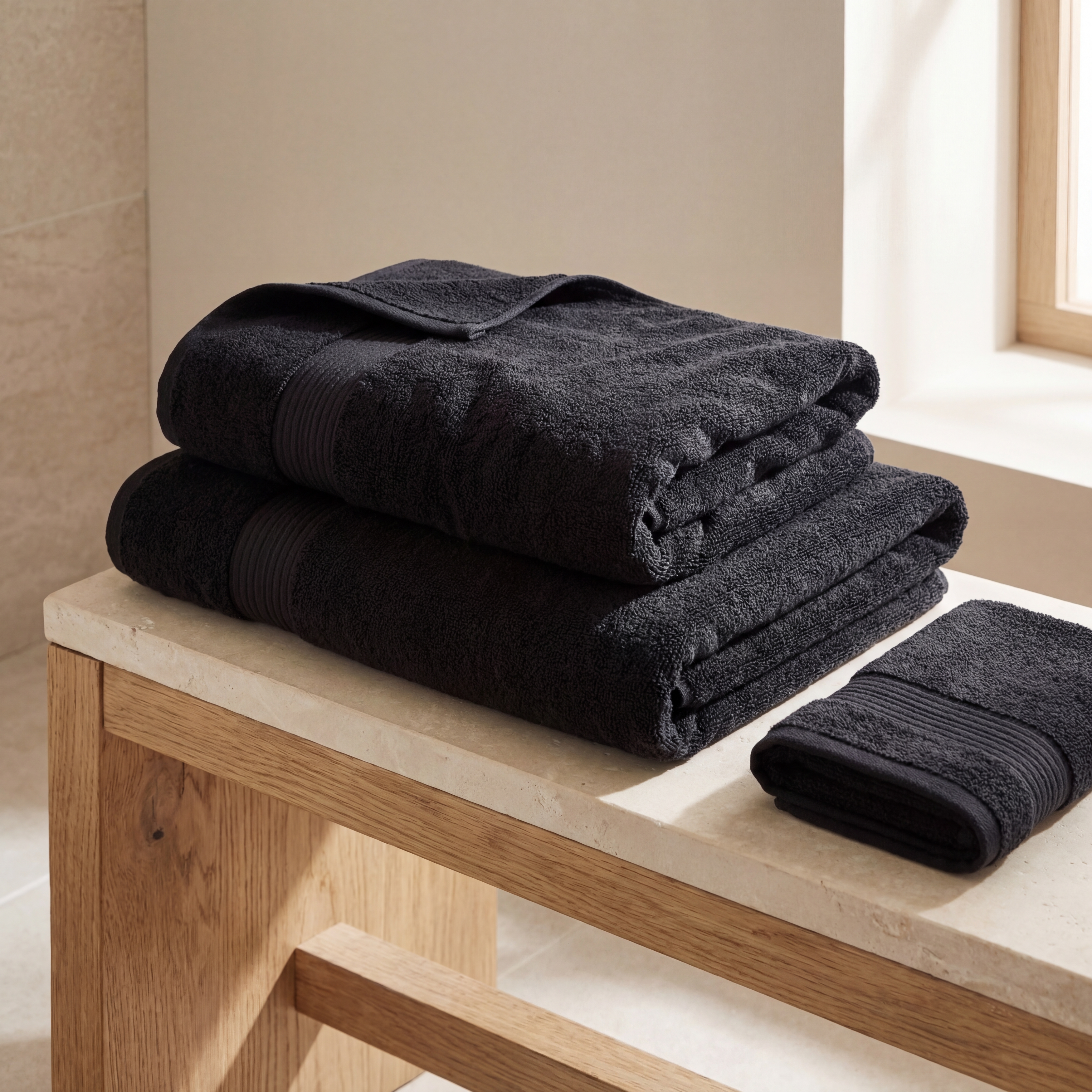 Ultrasoft Spa Bundle 6pcs - Black
