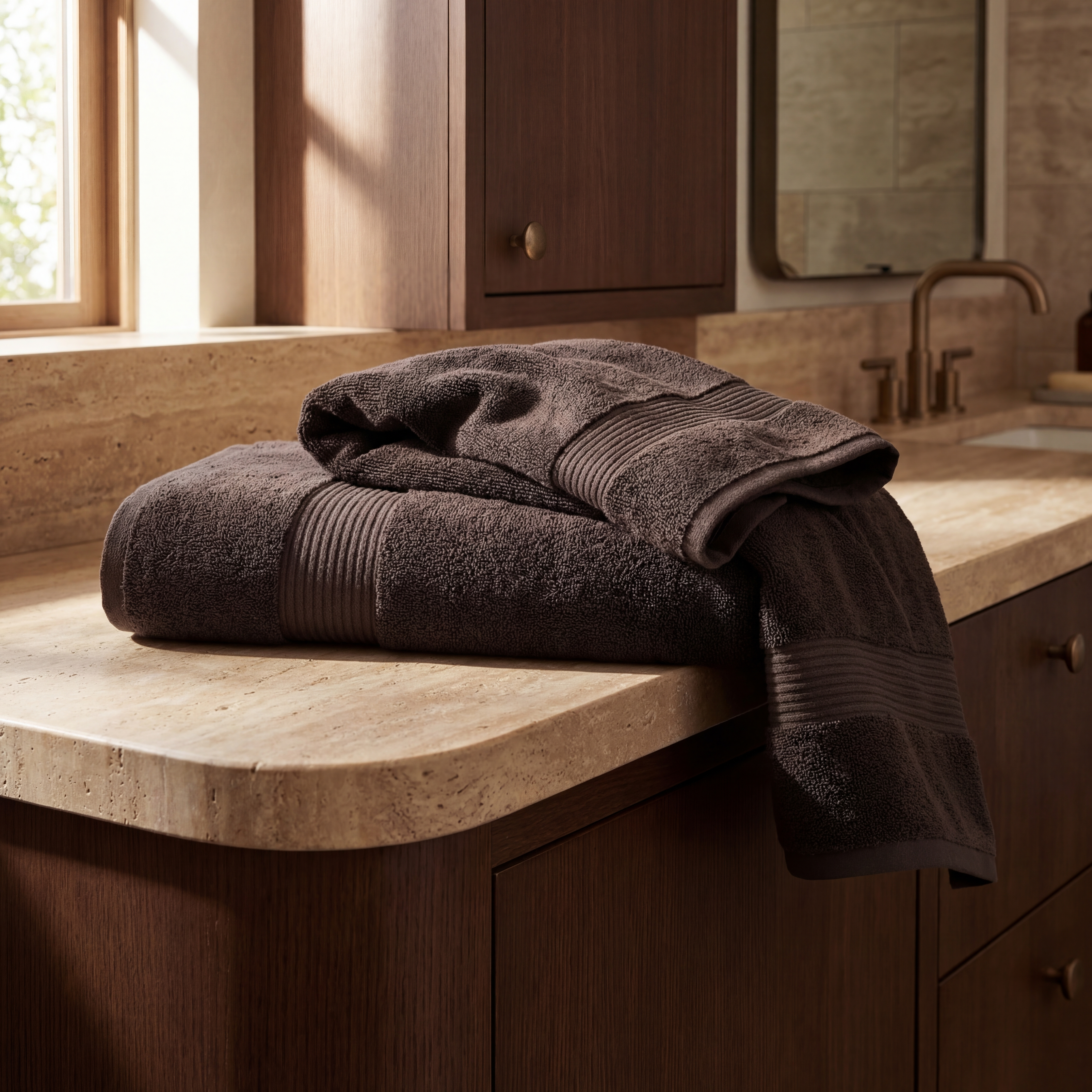 Ultrasoft Complete Bath Bundle 8pcs - Dark Brown