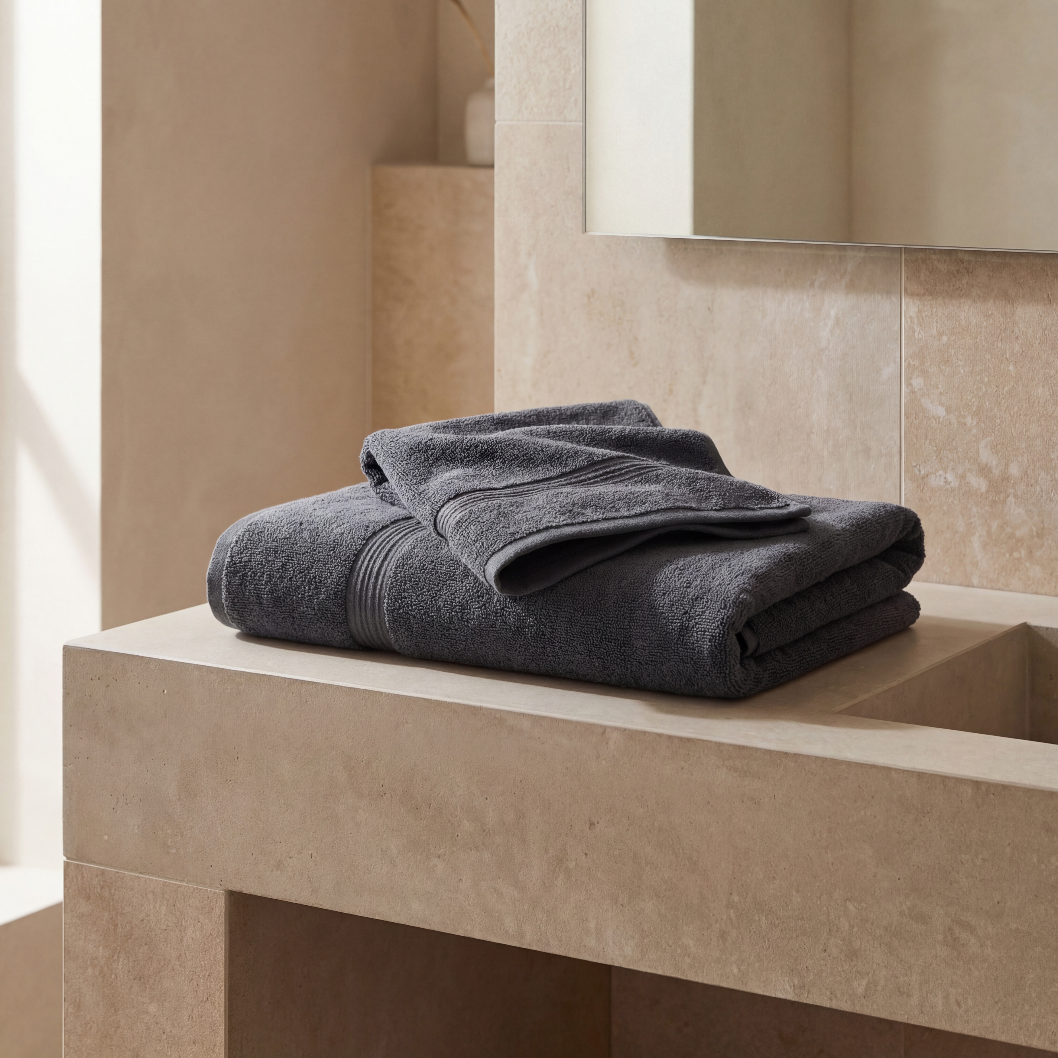 Ultrasoft Complete Bath Bundle 8pcs - Dark Grey
