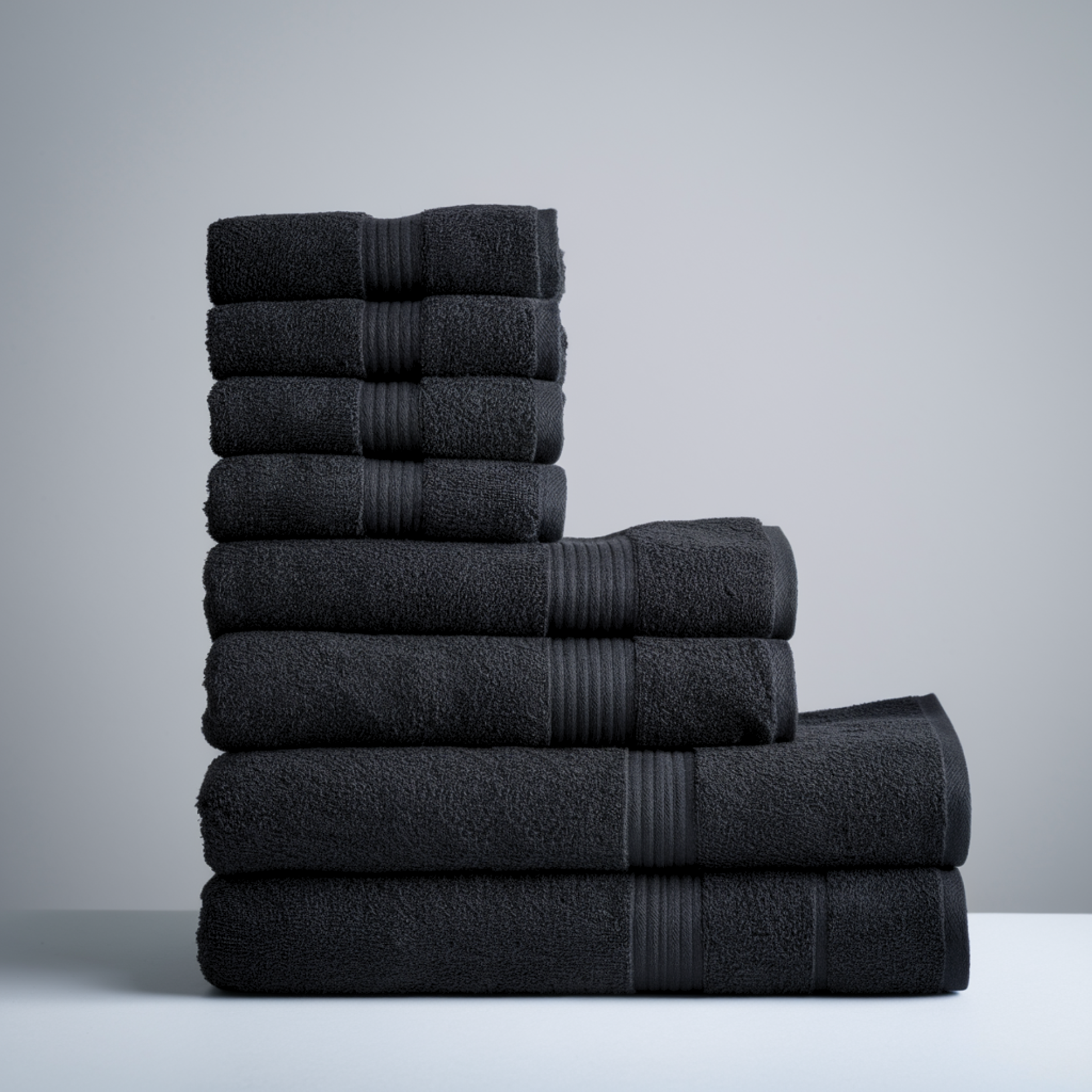 Ultrasoft Complete Bath Bundle 8pcs - Black