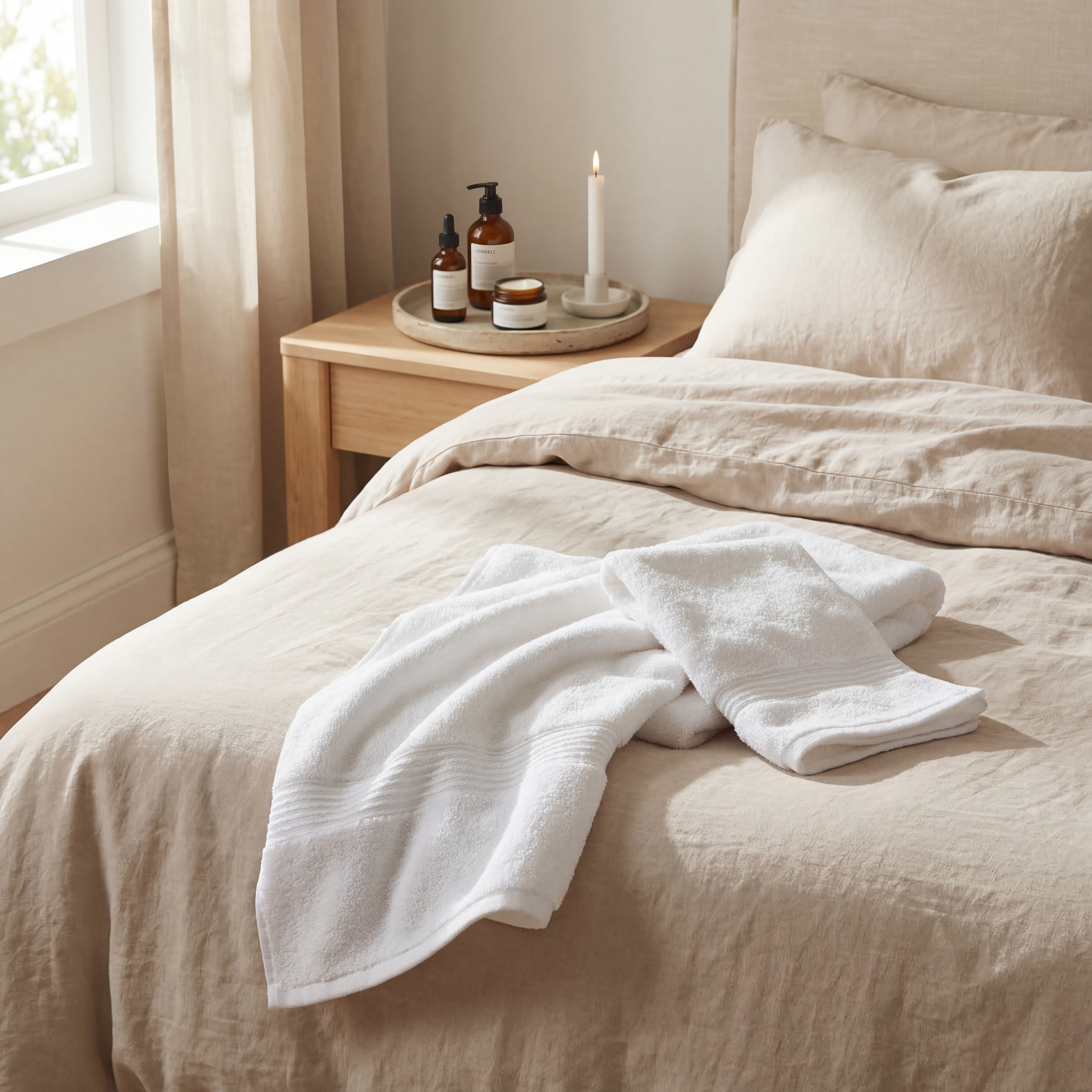 Ultrasoft Egyptian Cotton Hand Towels 5pcs - Pure White