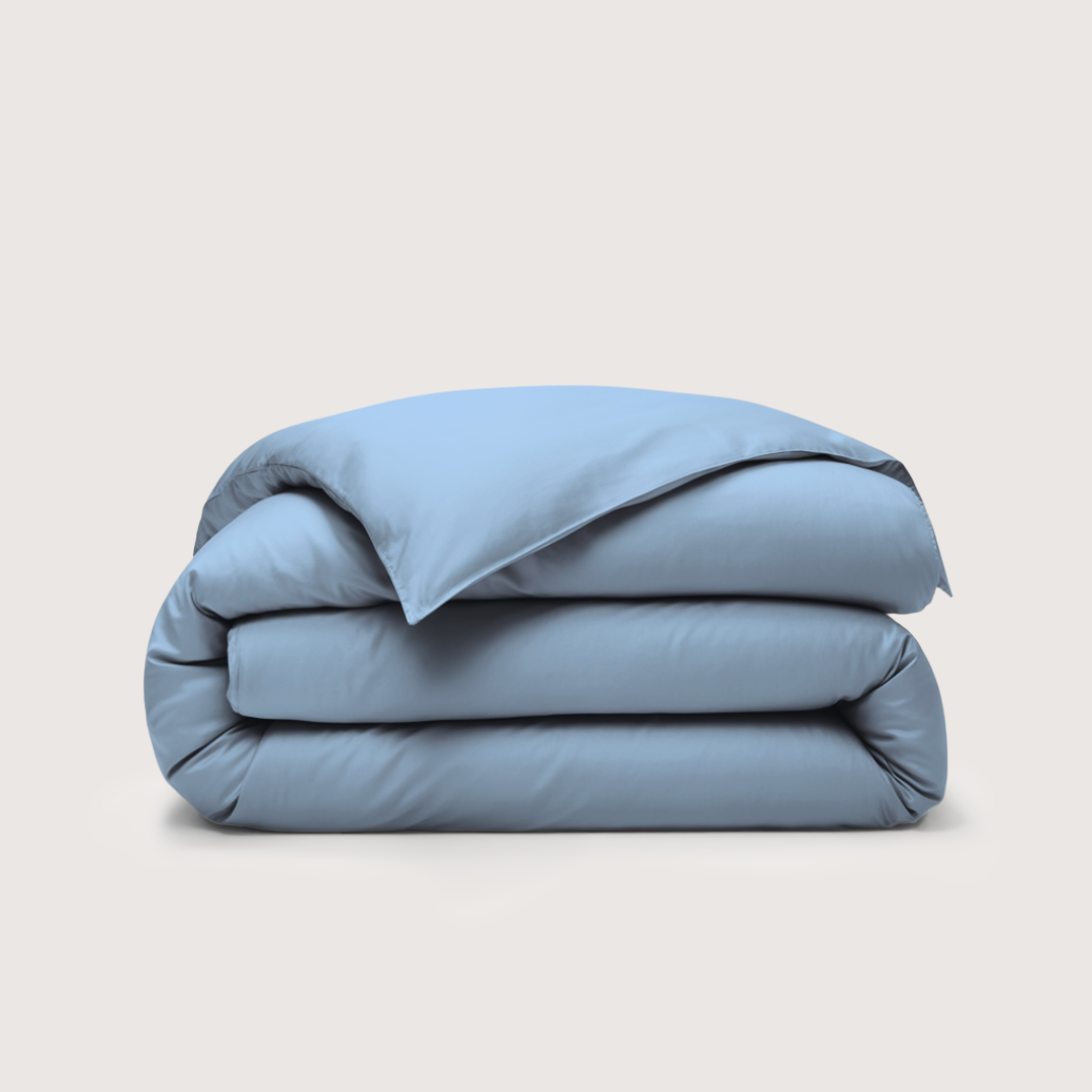 Eucalyptus Lyocell Quilt Cover - Lapiz Blue