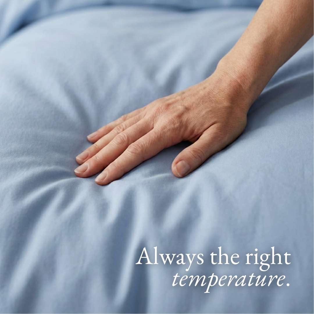 Eucalyptus Lyocell Pillow Cases - Lapiz Blue