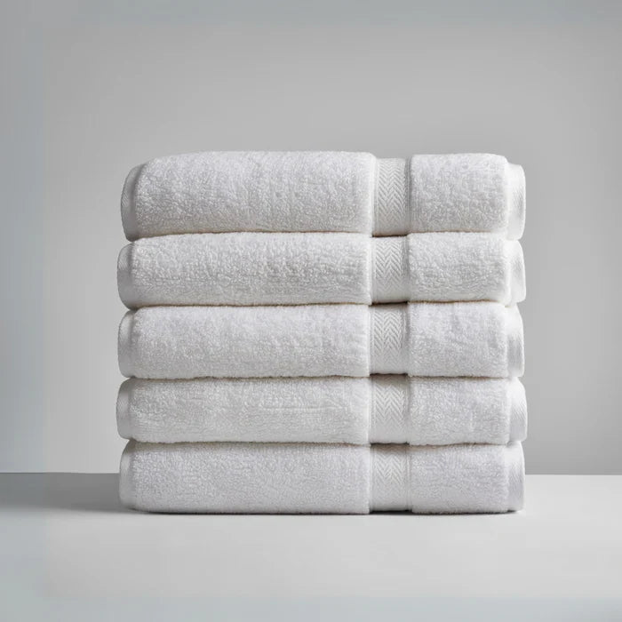 Ultrasoft Egyptian Cotton Hand Towels 5pcs - Pure White