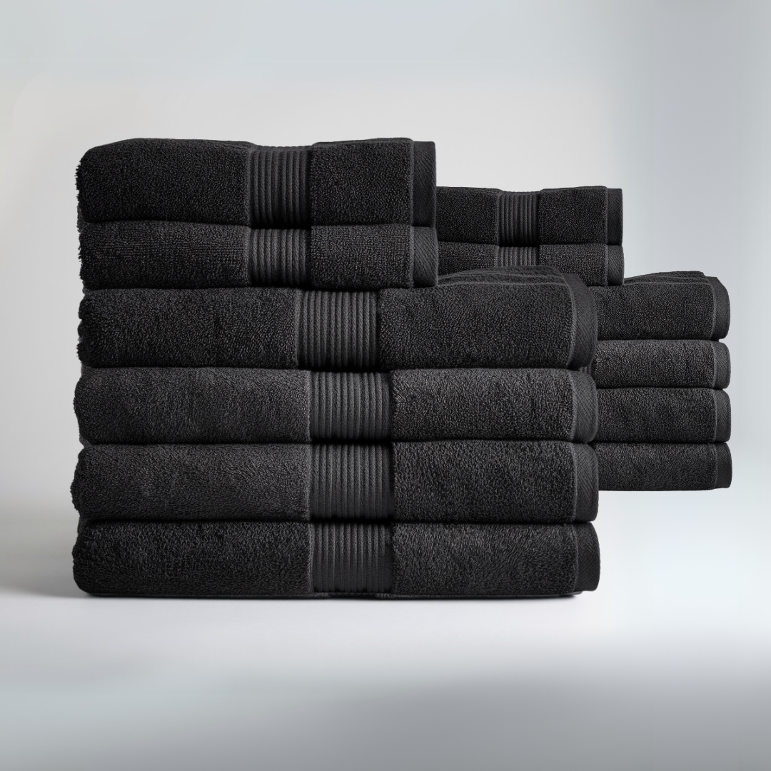 Ultrasoft Spa Bundle 12pcs - Black