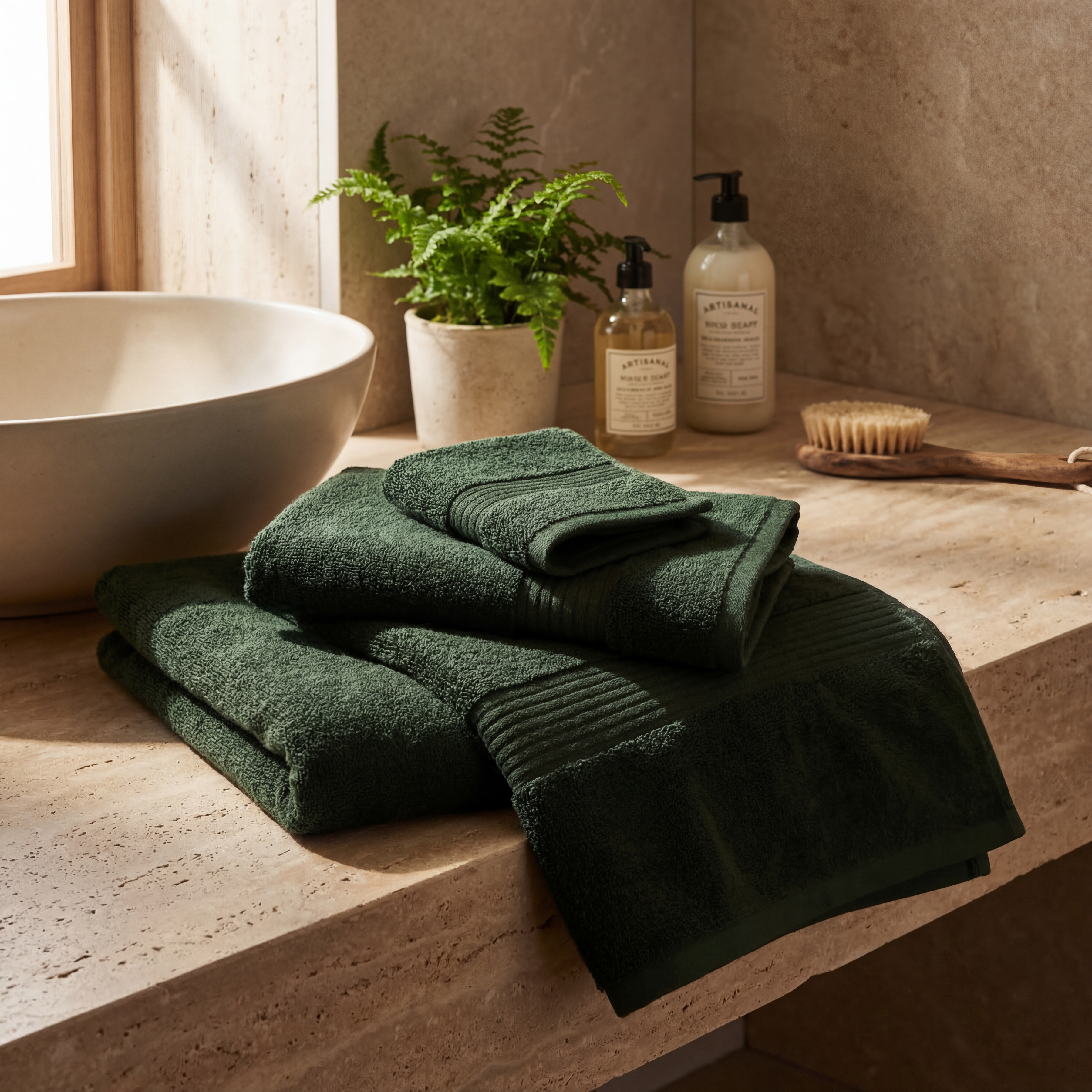 Ultrasoft Spa Bundle 6pcs - Dark Green