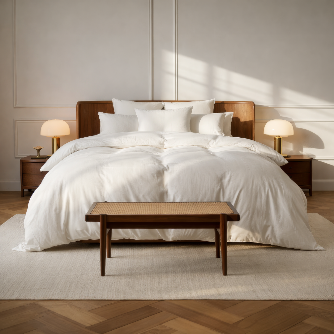 Eucalyptus Lyocell Pillow Cases - Cloud White