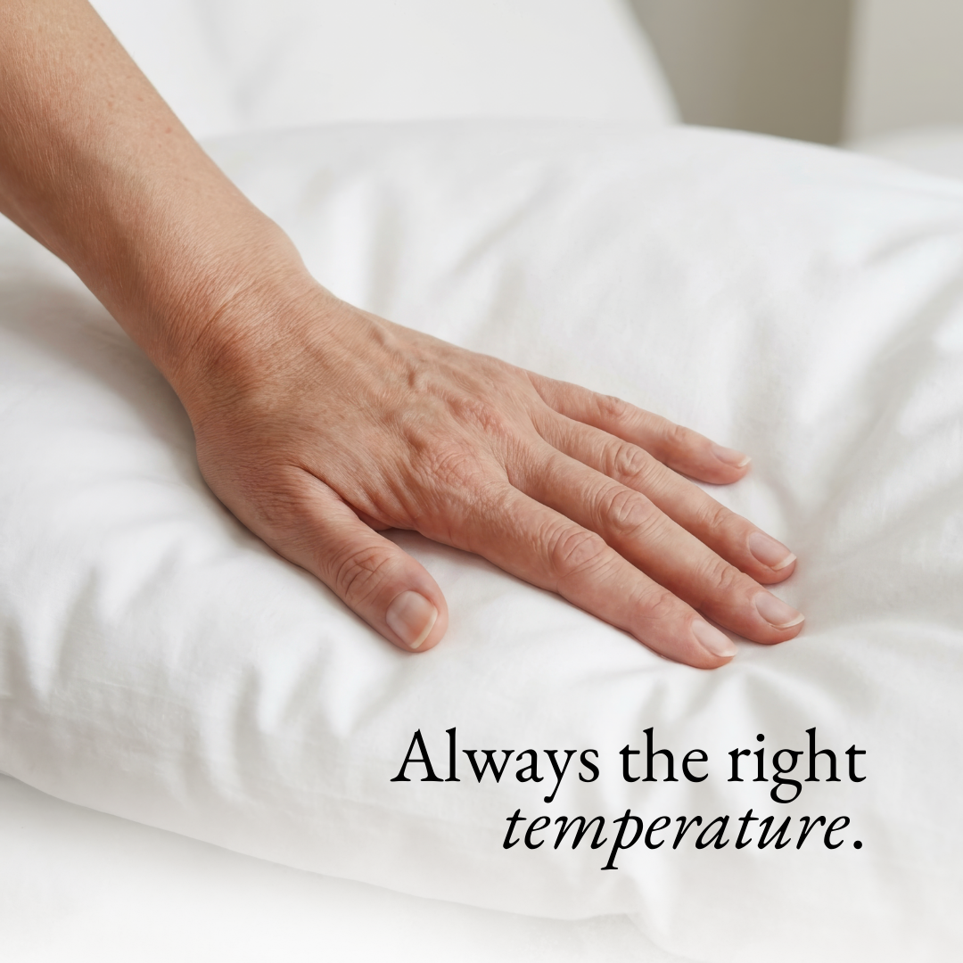 Eucalyptus Lyocell Quilt Cover - Cloud White