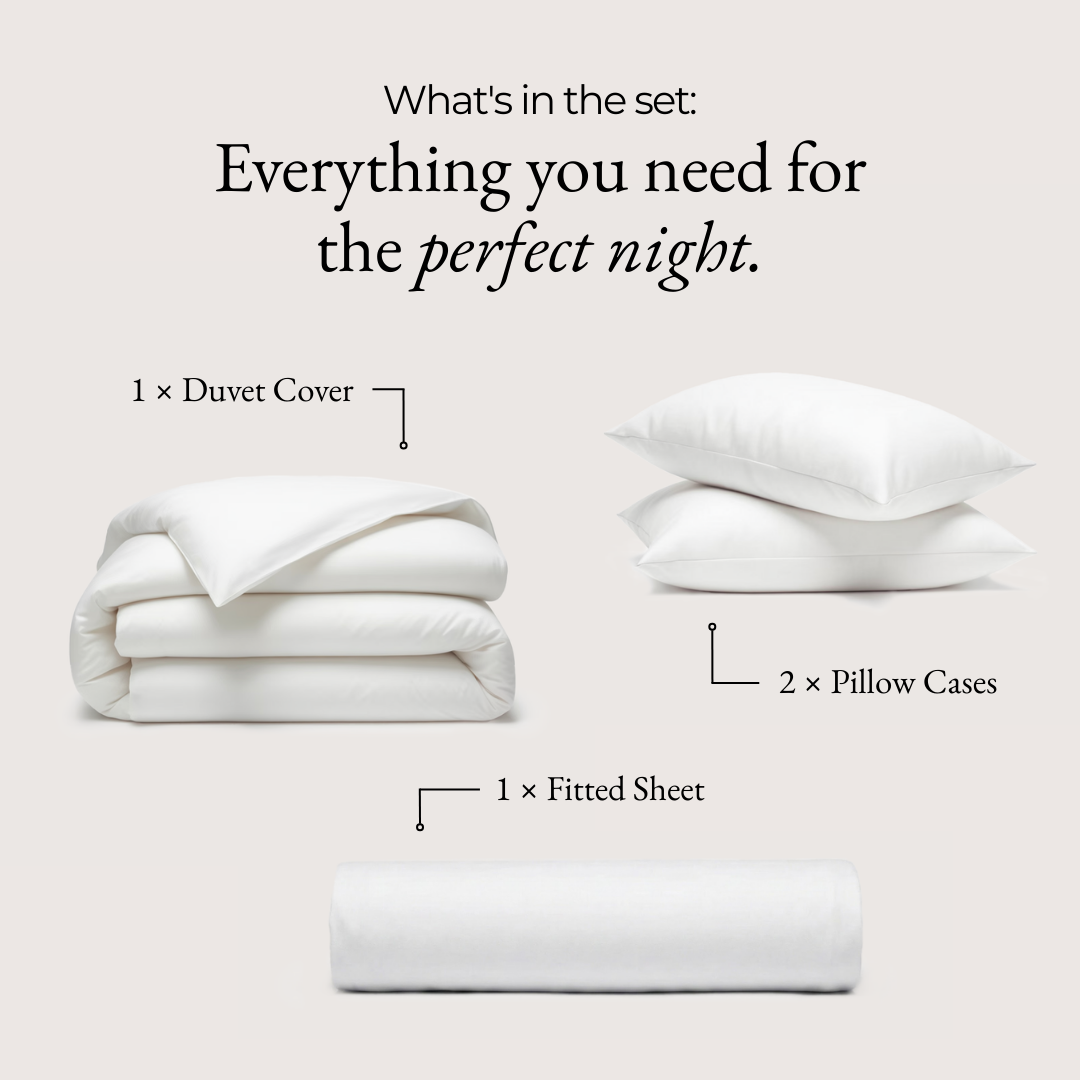 Luxe Bedding Bundle - Cloud White