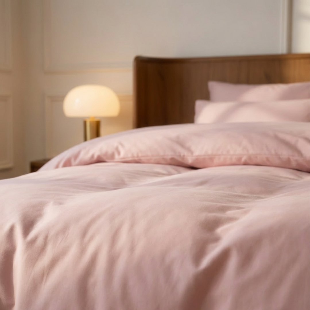 Luxe Bedding Bundle - Coral Pink