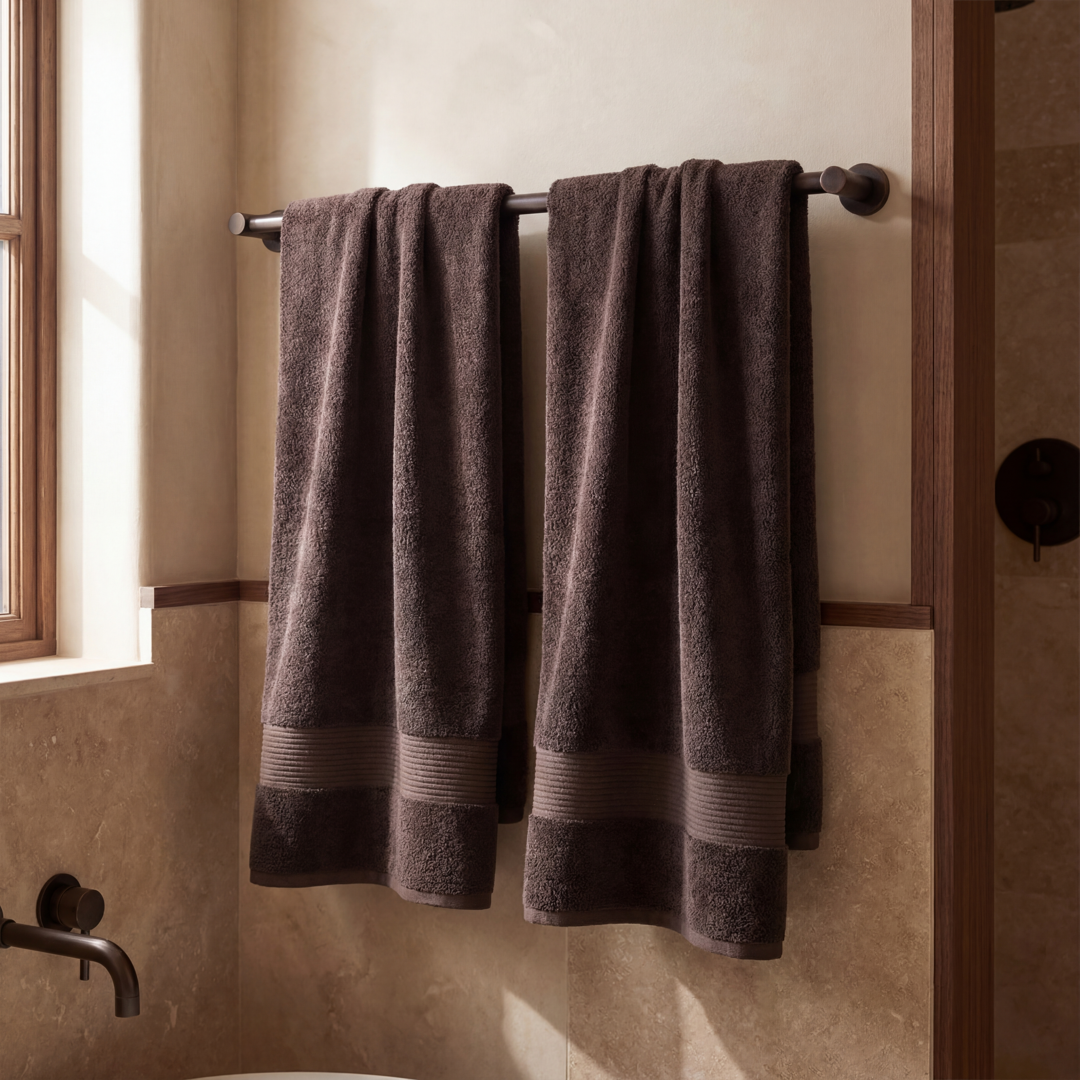 Ultrasoft Complete Bath Bundle 8pcs - Dark Brown