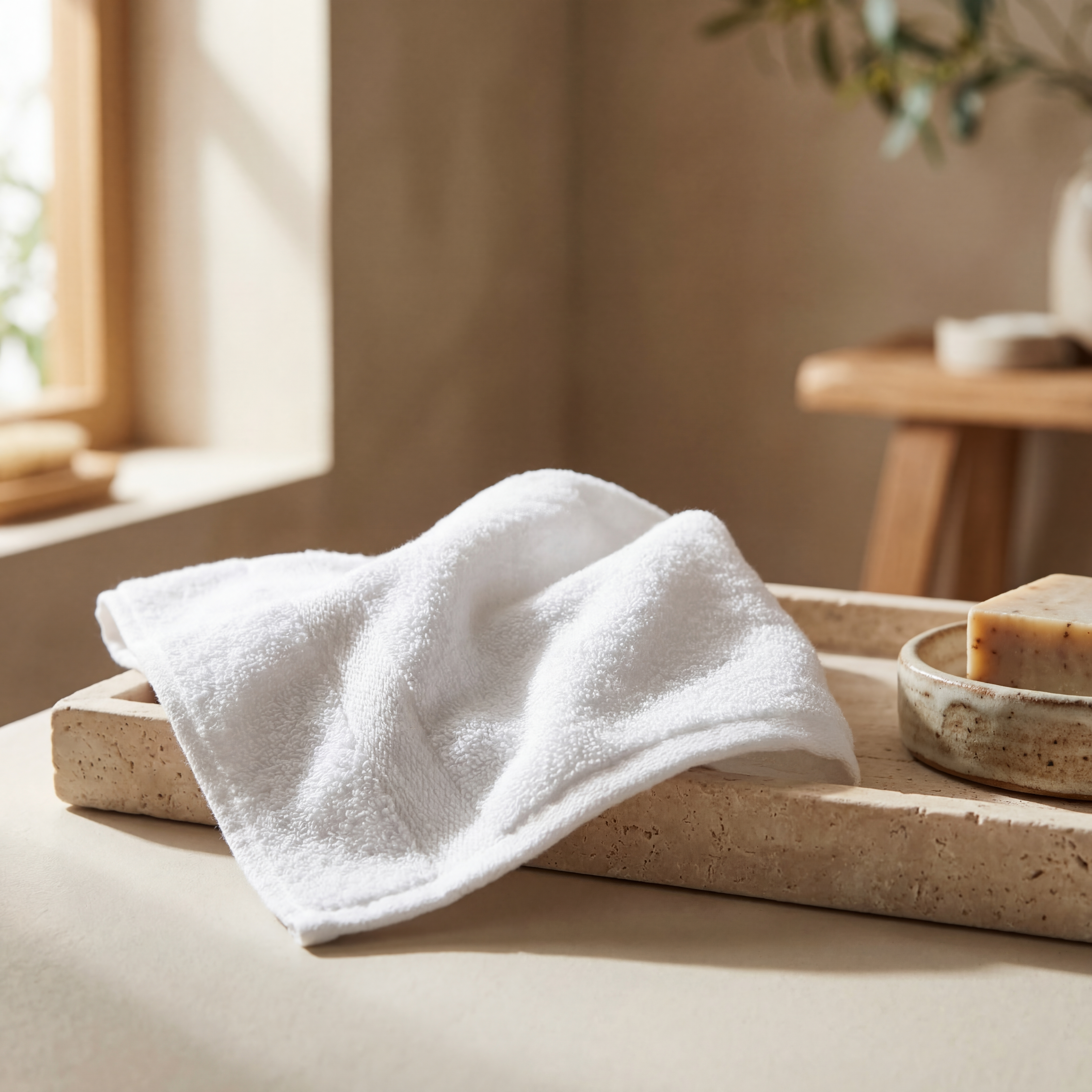 Ultrasoft Egyptian Cotton Hand Towels 5pcs - Pure White